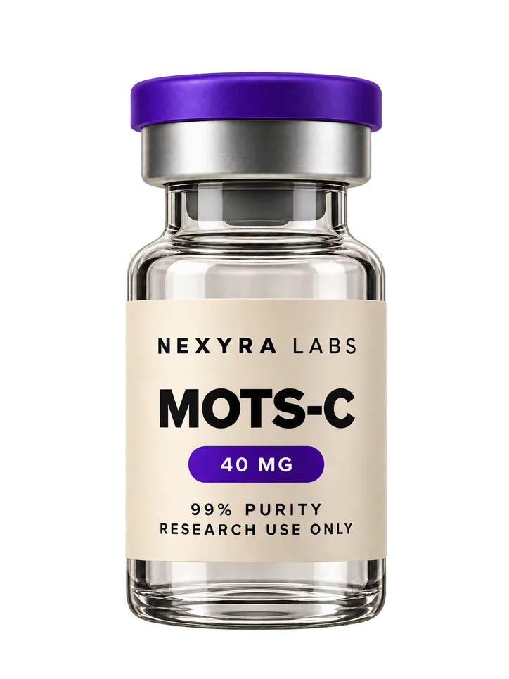 MOTS-C 40mg Nexyra Labs laboratory vial