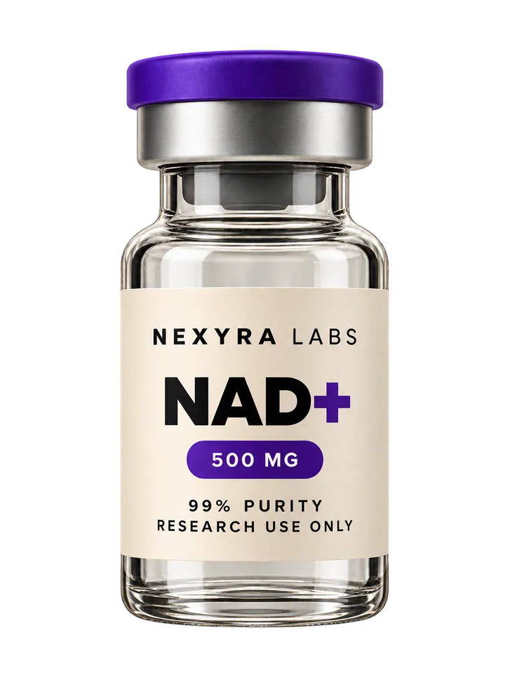 NAD+ 500mg Nexyra Labs laboratory vial