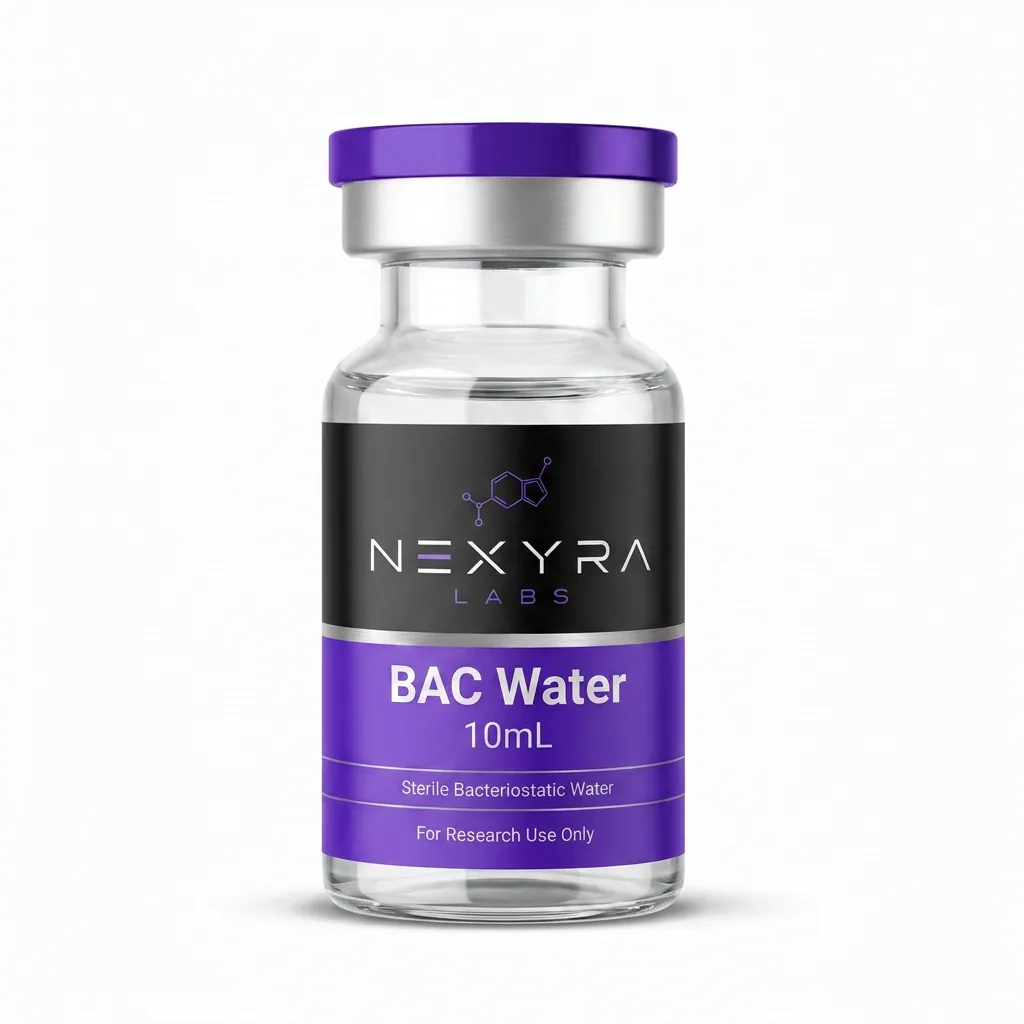 BAC Water 10mL research peptide vial