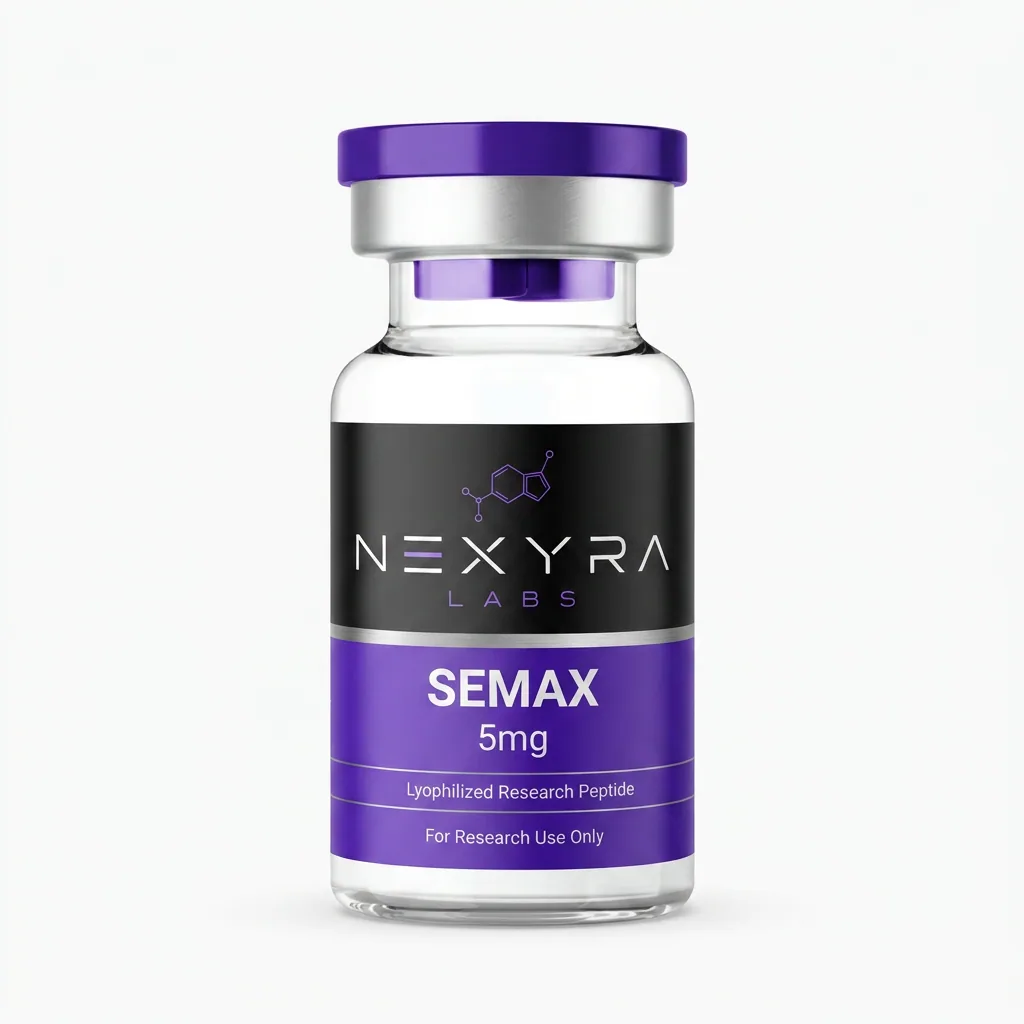 SEMAX 5mg research peptide vial